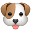 Emoji cane