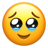 Emoji occhi umidi