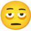 Emoji con borse sotto gli occhi U+1FAE9