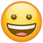 Emoji che sghignazza