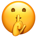 Faccina che zittisce