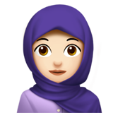 donna con velo: carnagione chiara