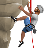 persona che scala: carnagione olivastra