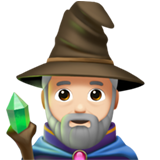 mago uomo: carnagione chiara