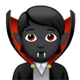 vampiro: carnagione scura