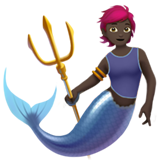 sirena: carnagione scura