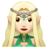 elfo donna: carnagione chiara