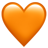 Cuore arancione
