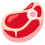 Taglio di carne - Noto Color Emoji