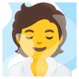 Persona in sauna - Noto Color Emoji