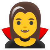Vampira - Noto Color Emoji