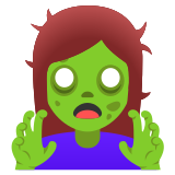 Zombie donna - Noto Color Emoji