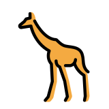 Giraffa - OpenMoji