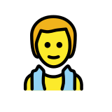 Uomo in sauna - OpenMoji