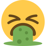 Faccina che vomita - Twitter / X