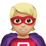 supereroe: carnagione abbastanza chiara