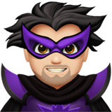 supercattivo uomo: carnagione chiara