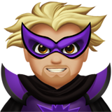 supercattivo uomo: carnagione abbastanza chiara