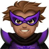 supercattivo uomo: carnagione olivastra