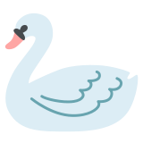 Cigno - Noto Color Emoji