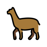 Lama - OpenMoji