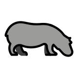 Ippopotamo - OpenMoji