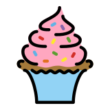 Cupcake - OpenMoji