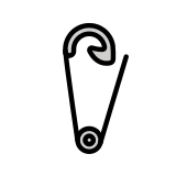 Spilla da balia - OpenMoji