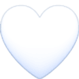 Cuore bianco - Facebook