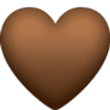 Cuore marrone - Facebook