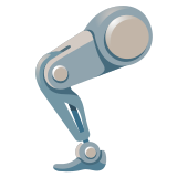 Protesi robotica per la gamba - Noto Color Emoji