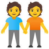 Persone che si tengono per mano - Noto Color Emoji