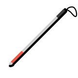 Bastone per non vedenti - OpenMoji