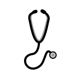 Stetoscopio - OpenMoji