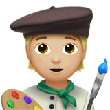 artista: carnagione abbastanza chiara