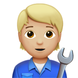 meccanico: carnagione abbastanza chiara