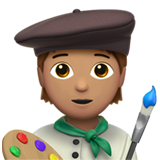 artista: carnagione olivastra