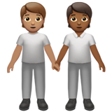 persone che si tengono per mano: carnagione olivastra e carnagione abbastanza scura