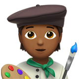 artista: carnagione abbastanza scura