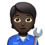 meccanico: carnagione scura