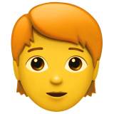 persona: capelli rossi