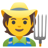 Agricoltore - Noto Color Emoji