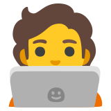 Persona esperta di tecnologia - Noto Color Emoji