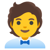 Persona che fa un lavoro d’ufficio - Noto Color Emoji