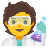 Persona che lavora in campo scientifico - Noto Color Emoji