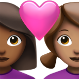 coppia con cuore: donna, donna, carnagione abbastanza scura e carnagione olivastra