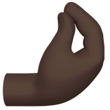 mano a pigna: carnagione scura