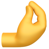 Gesto dei polpastrelli uniti