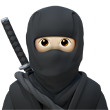 ninja: carnagione chiara