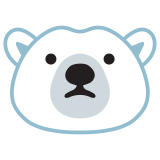 Orso polare - Noto Color Emoji